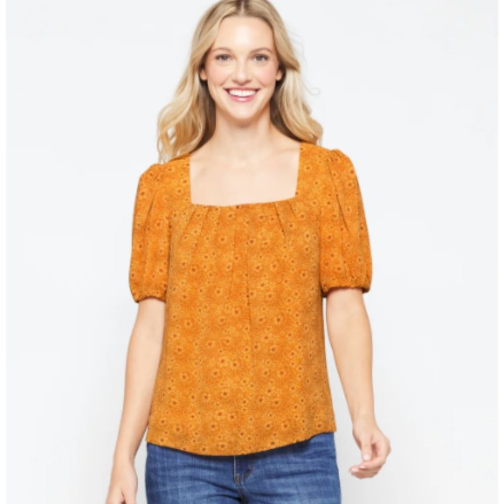 Les Serein - Halo Flutter Sleeve Blouse